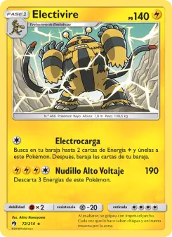 Electivire, Truenos Perdidos 72