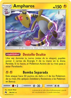 Ampharos, Truenos Perdidos 78