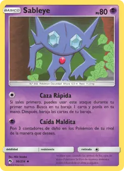Sableye, Truenos Perdidos 96