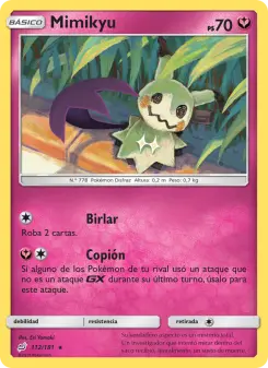 Mimikyu, Union de Aliados 112