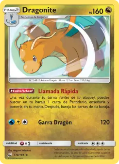 Dragonite, Union de Aliados 119