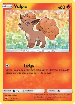 Vulpix, Union de Aliados 15