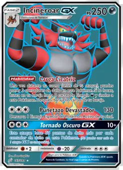 Incineroar GX, Union de Aliados 167