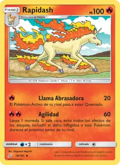 Rapidash, Union de Aliados 18