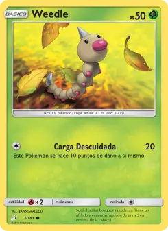 Weedle, Union de Aliados 3