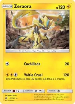 Zeraora, Union de Aliados 52