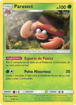 Parasect, Union de Aliados 7