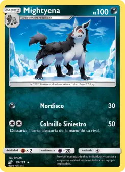 Mightyena, Union de Aliados 87
