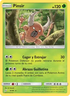 Pinsir, Union de Aliados 9