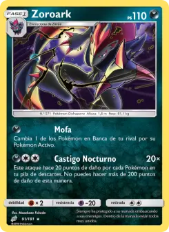 Zoroark, Union de Aliados 91