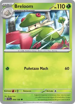 Breloom, Escarlata y Púrpura 004