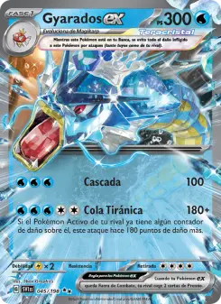 Gyarados ex, Escarlata y Púrpura 045