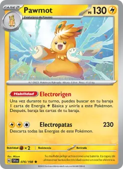 Pawmot, Escarlata y Púrpura 076