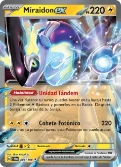 Miraidon ex, Escarlata y Púrpura 081