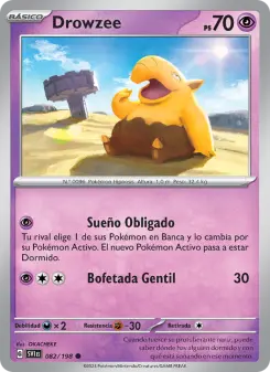 Drowzee, Escarlata y Púrpura 082