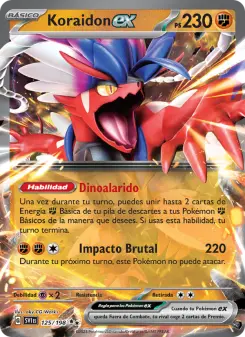 Koraidon ex, Escarlata y Púrpura 125