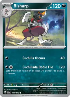Bisharp, Escarlata y Púrpura 133