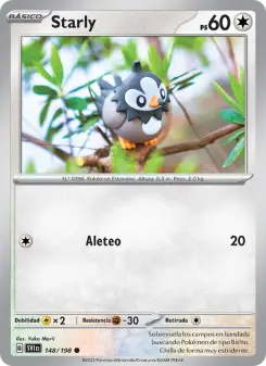Starly, Escarlata y Púrpura 148