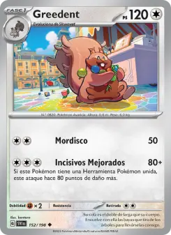 Greedent, Escarlata y Púrpura 152