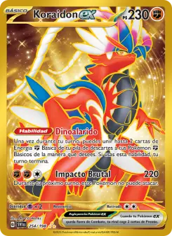 Koraidon ex, Escarlata y Púrpura 254