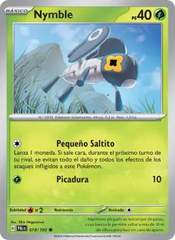 Nymble, Evoluciones en Paldea 019