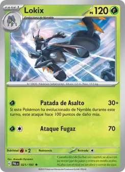 Lokix, Evoluciones en Paldea 021