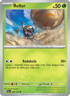 Rellor, Evoluciones en Paldea 026