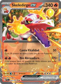 Skeledirge ex, Evoluciones en Paldea 037