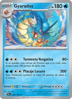 Gyarados, Evoluciones en Paldea 043