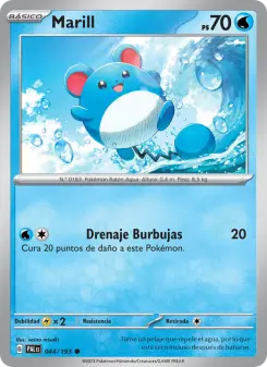 Marill, Evoluciones en Paldea 044