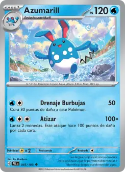 Azumarill, Evoluciones en Paldea 045