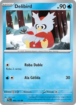 Delibird, Evoluciones en Paldea 046