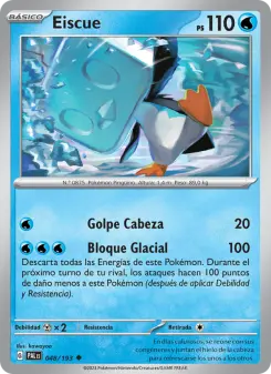 Eiscue, Evoluciones en Paldea 048