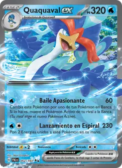 Quaquaval ex, Evoluciones en Paldea 052
