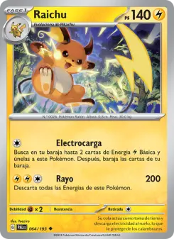 Raichu, Evoluciones en Paldea 064