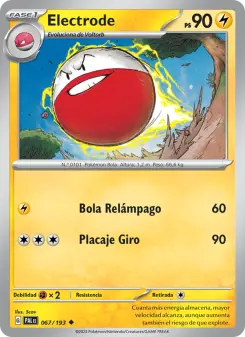 Electrode, Evoluciones en Paldea 067