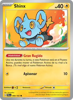 Shinx, Evoluciones en Paldea 068