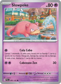 Slowpoke, Evoluciones en Paldea 085
