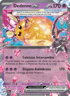 Dedenne ex, Evoluciones en Paldea 093