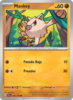 Mankey, Evoluciones en Paldea 106