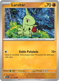 Larvitar, Evoluciones en Paldea 110