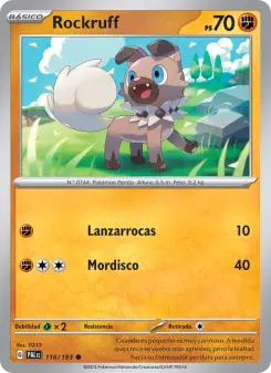 Rockruff, Evoluciones en Paldea 116