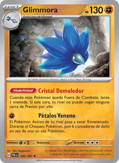 Glimmora, Evoluciones en Paldea 126
