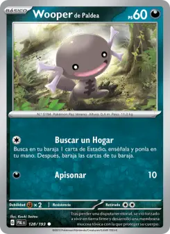 Wooper de Paldea, Evoluciones en Paldea 128