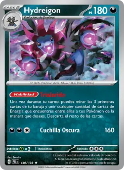 Hydreigon, Evoluciones en Paldea 140