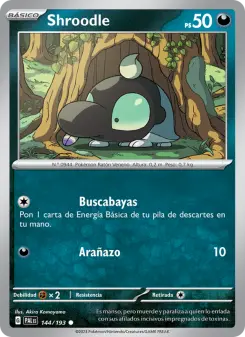 Shroodle, Evoluciones en Paldea 144