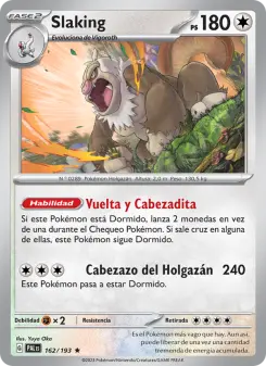 Slaking, Evoluciones en Paldea 162