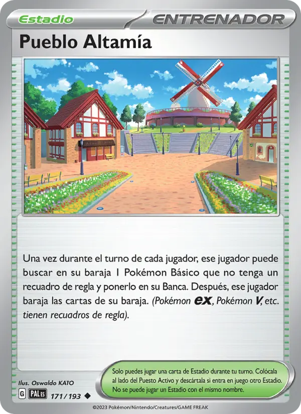 Pueblo Altamía, Evoluciones en Paldea 171