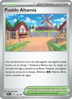 Pueblo Altamía, Evoluciones en Paldea 171
