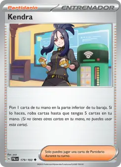 Kendra, Evoluciones en Paldea 179